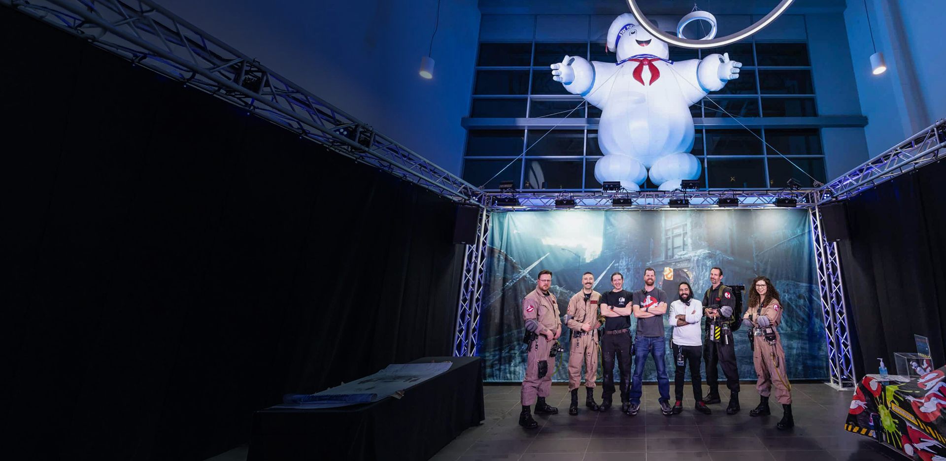 Dmi team as ghostbusters
