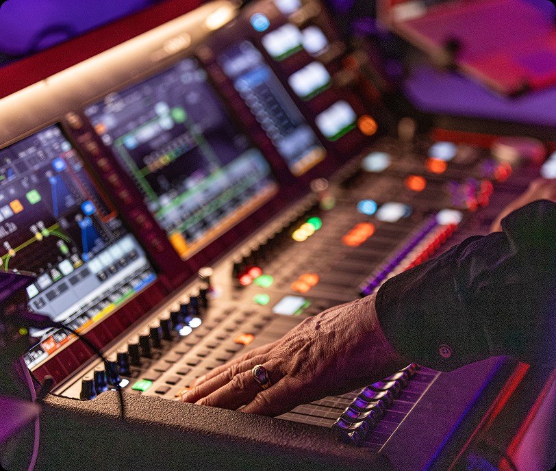 Sound check technician