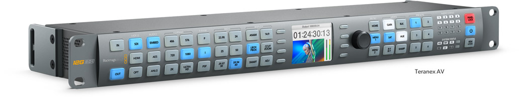 Blackmagic teranex standards converter