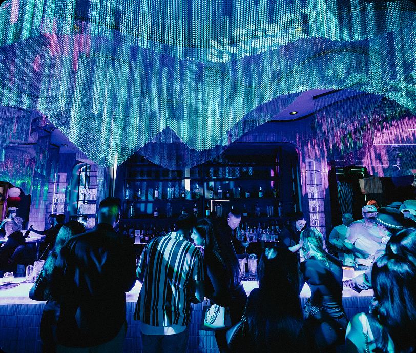 Event bar night time
